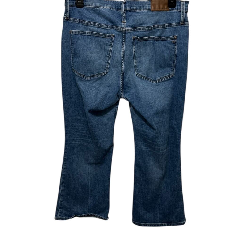 MADEWELL Jeans Womens Size 33P Cali Demi Boot Cut Blue - Picture 2 of 7